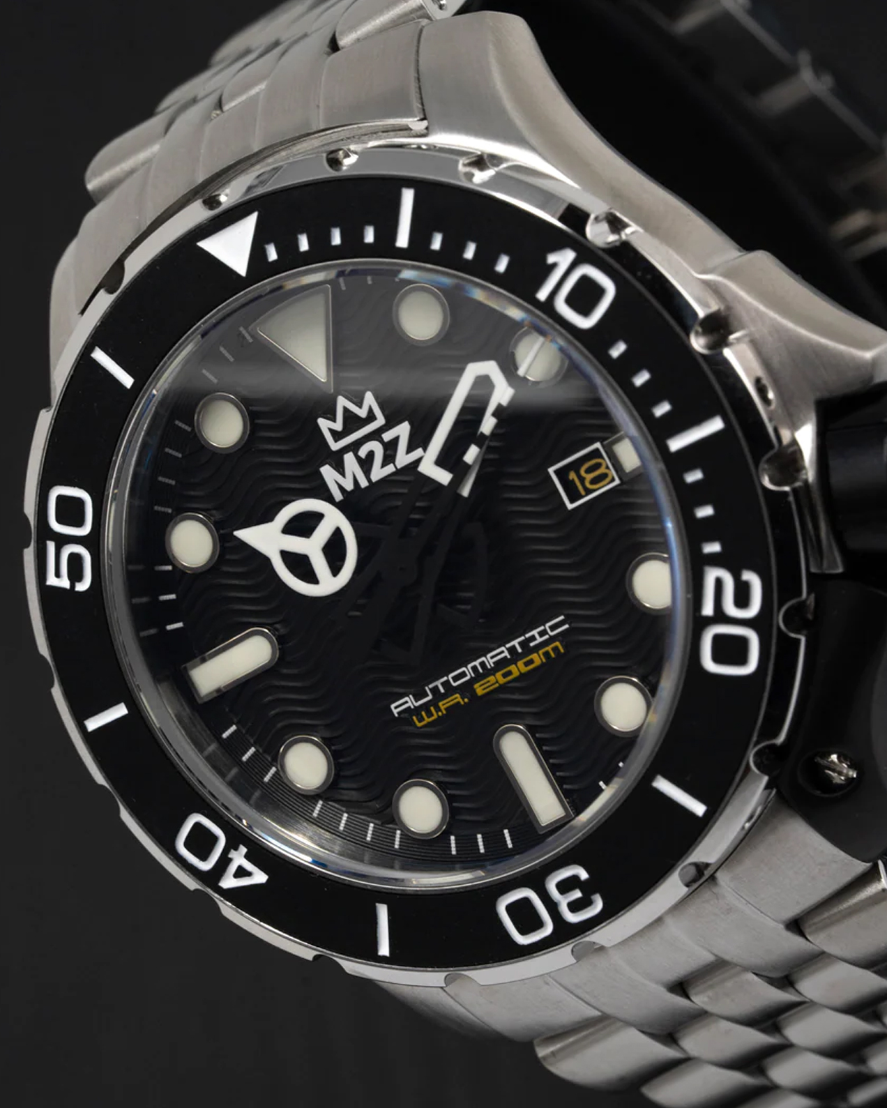 M2Z Watches DIVER WATCH 200 - 002X