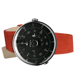 KLOK-01 MINIMAL black TERRACOTA 
