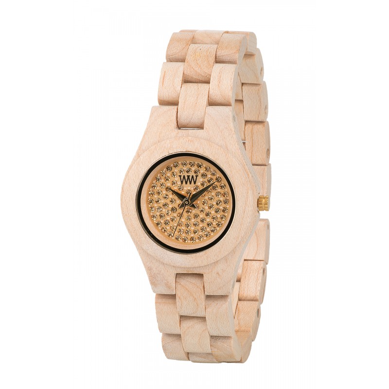 WeWood Moon Crystal Beige SWAROVSKI