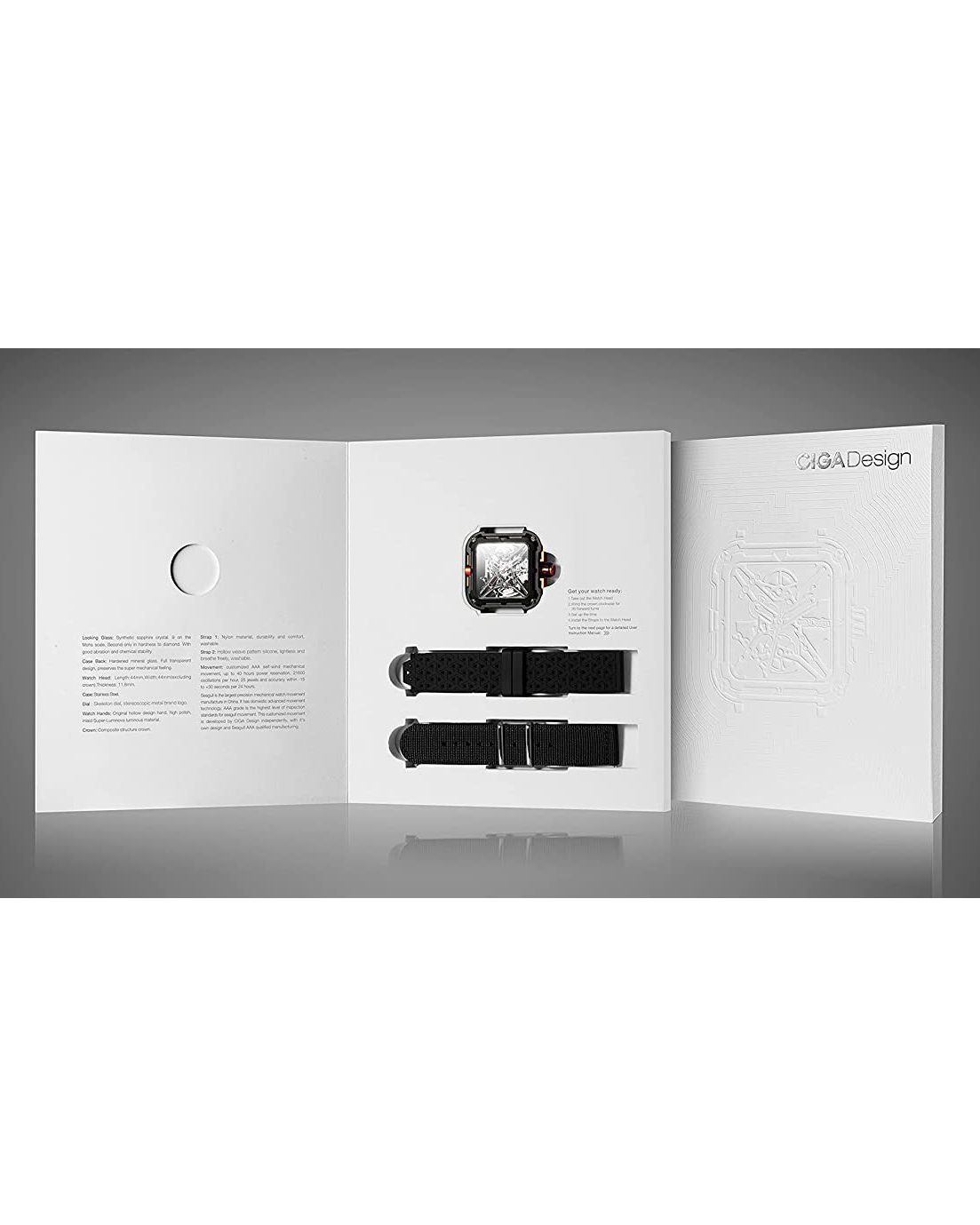 часы CIGA Design X Series Purple Automatic X011-BLPL-W25BK фото 14