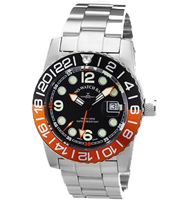 Zeno Airplane Diver GMT 50 ATM 