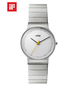BN0211 Slim White Steel Ladies 