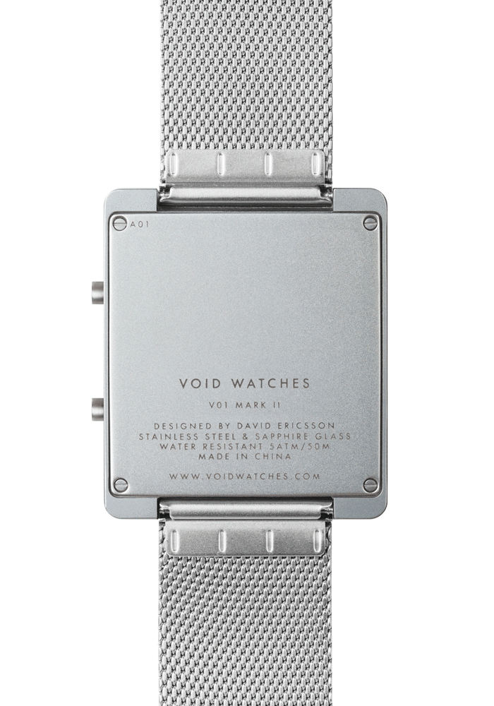 Void V01 MK II Silver Mesh