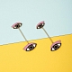 Jennifer Loiselle Jennifer Loiselle Серьги EYE SEE YOU BAR DROP