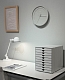 BRAUN БУДИЛЬНИКИ Настенные часы BC17 Grey