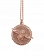 Olivia Burton Колье 3D Bee Moulded Coin OBJ16AMN09