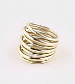 SOKO Кольцо LAYERED STRAND 16-16,5 размер фото 1