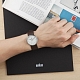 Braun часы BN0021 White Brown