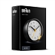 BRAUN БУДИЛЬНИКИ Будильник BC12 Black White