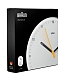 BRAUN БУДИЛЬНИКИ Настенные часы BC26 White