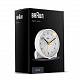 BRAUN БУДИЛЬНИКИ Будильник BC01 White