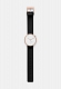 Chi and chi Polygon Watch Rosegold Black